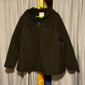 Black winter coat